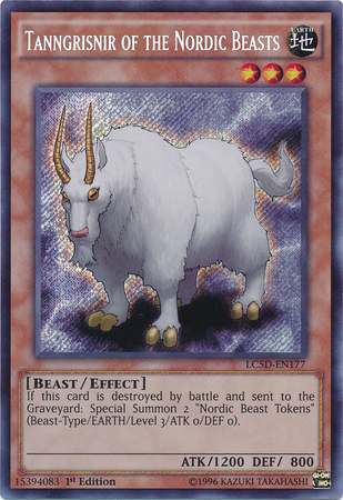 Tanngrisnir of the Nordic Beasts [LC5D-EN177] Secret Rare | Gam3 Escape