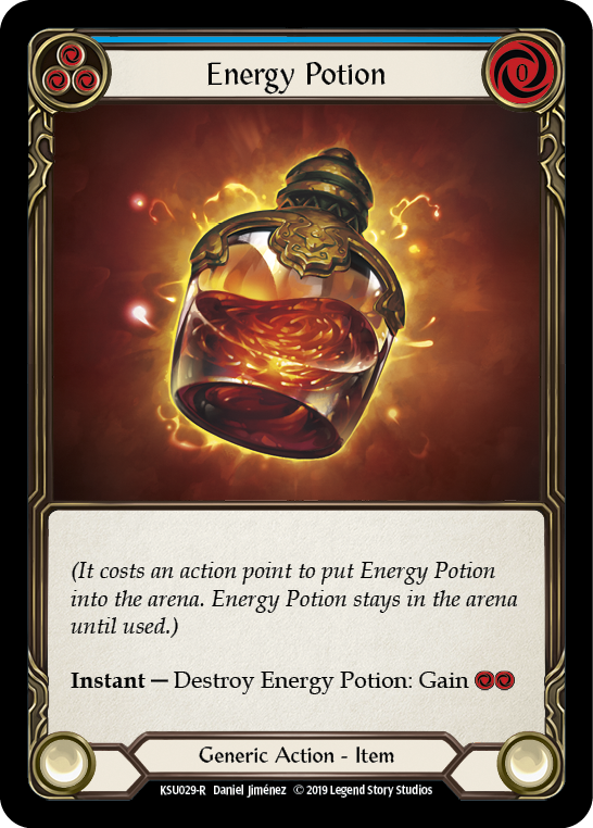 Energy Potion [KSU029-R] 1st Edition Normal | Gam3 Escape