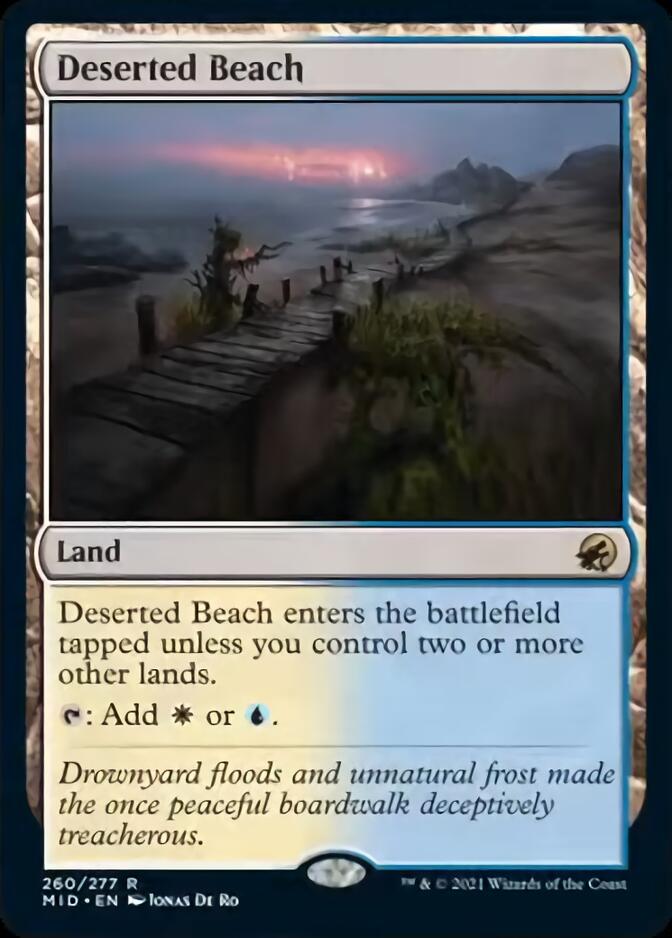 Deserted Beach [Innistrad: Midnight Hunt] | Gam3 Escape