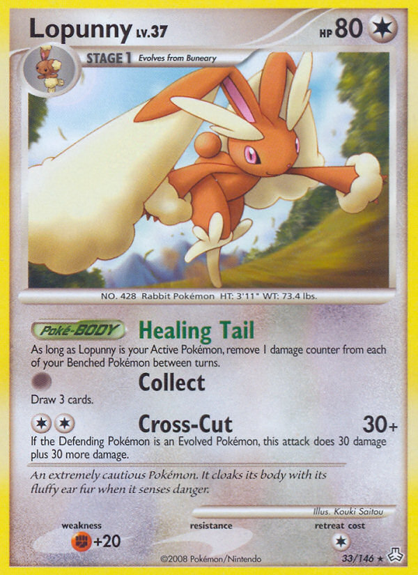 Lopunny (33/146) [Diamond & Pearl: Legends Awakened] | Gam3 Escape
