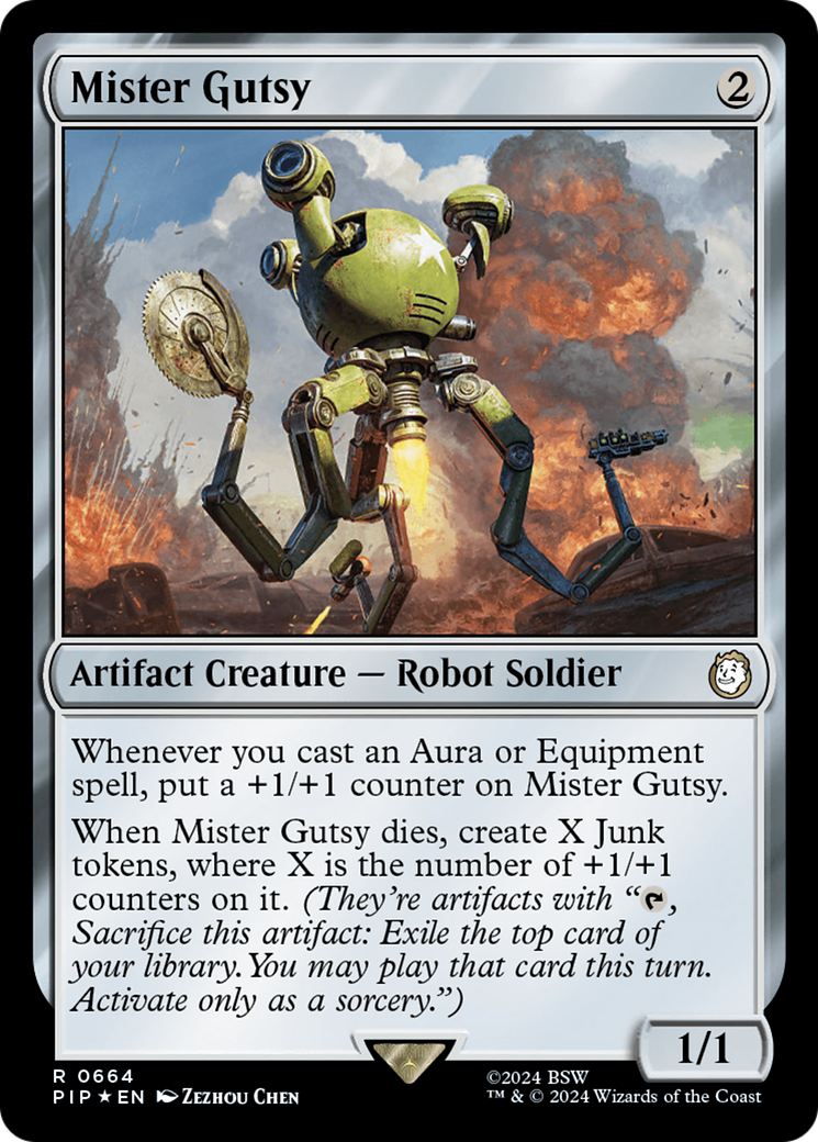 Mister Gutsy (Surge Foil) [Fallout] | Gam3 Escape