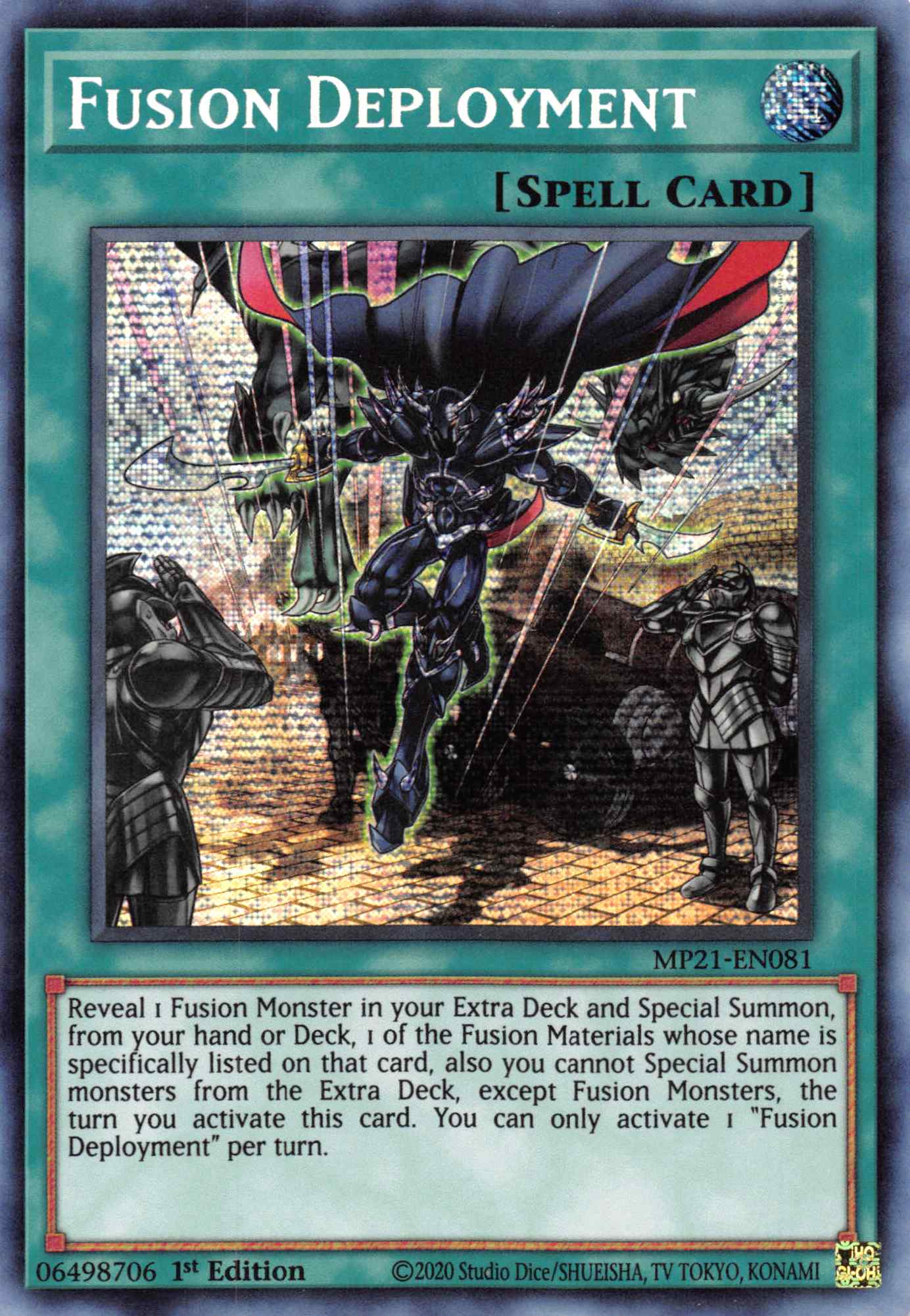 Fusion Deployment [MP21-EN081] Prismatic Secret Rare | Gam3 Escape