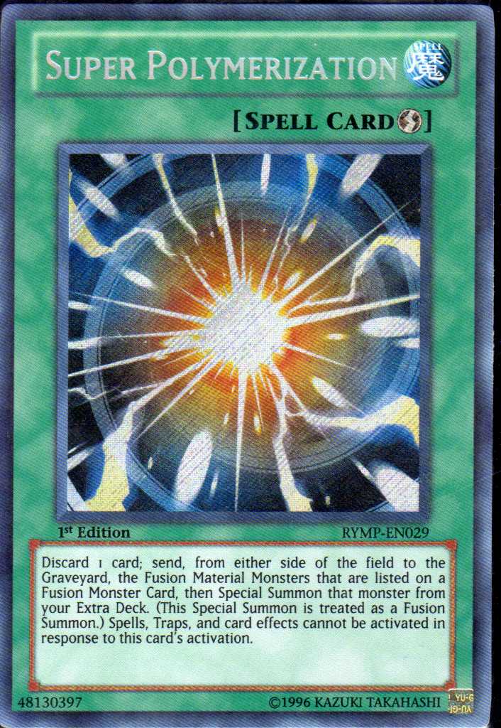 Super Polymerization [RYMP-EN029] Secret Rare | Gam3 Escape