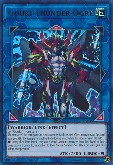 Gouki Thunder Ogre [CIBR-EN045] Ultra Rare | Gam3 Escape