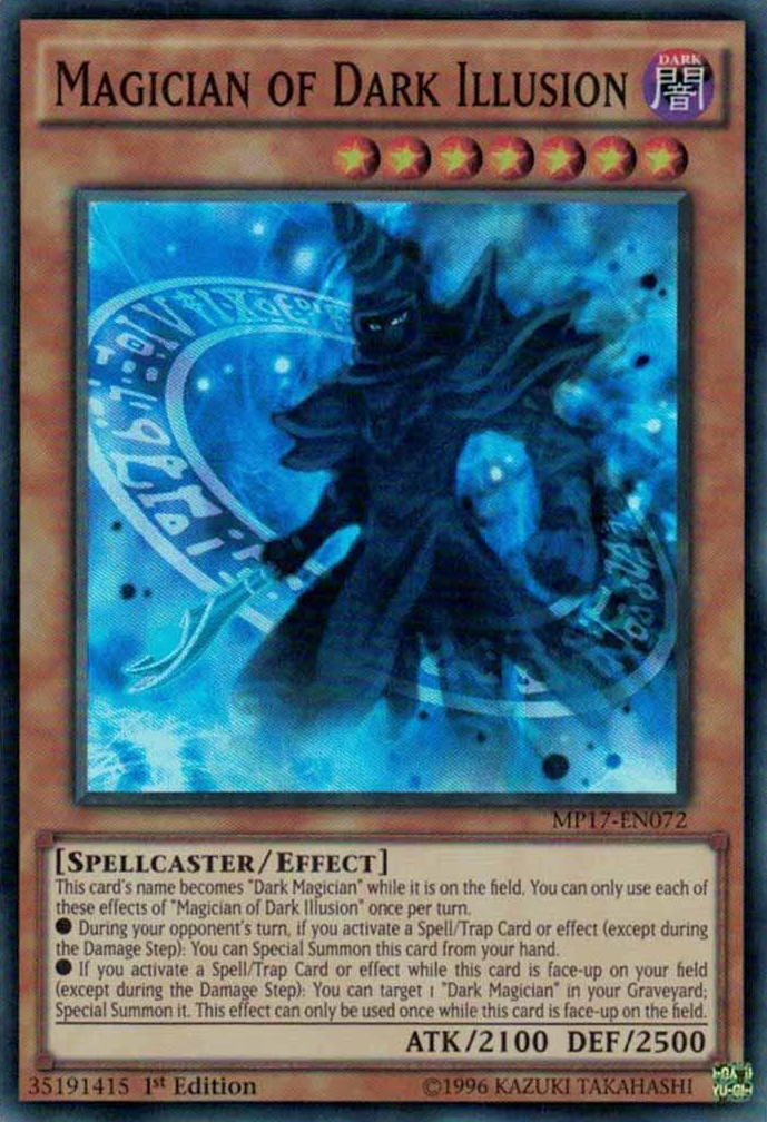 Magician of Dark Illusion [MP17-EN072] Super Rare | Gam3 Escape