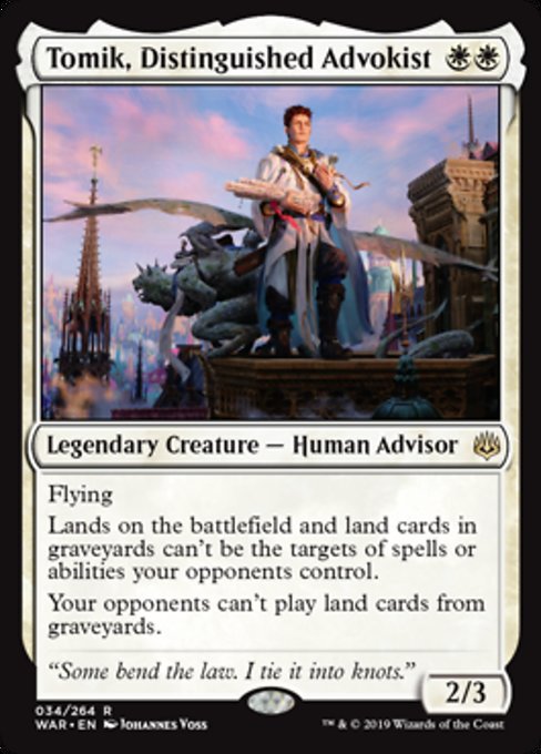 Tomik, Distinguished Advokist [War of the Spark] | Gam3 Escape