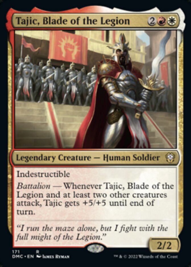 Tajic, Blade of the Legion [Dominaria United Commander] | Gam3 Escape