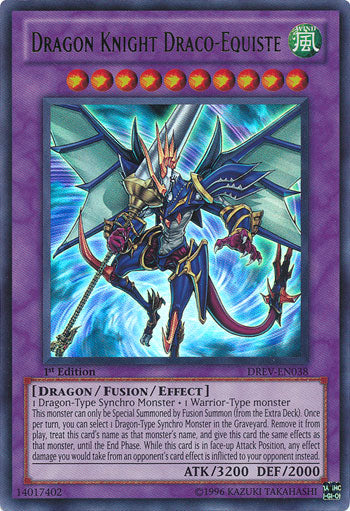 Dragon Knight Draco-Equiste [DREV-EN038] Ultra Rare | Gam3 Escape