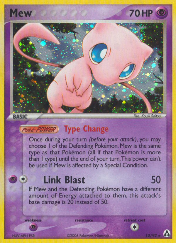 Mew (10/92) [EX: Legend Maker] | Gam3 Escape