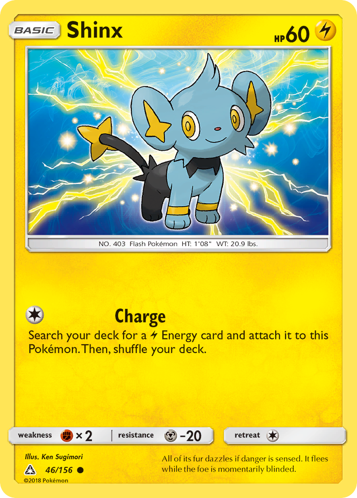 Shinx (46/156) [Sun & Moon: Ultra Prism] | Gam3 Escape