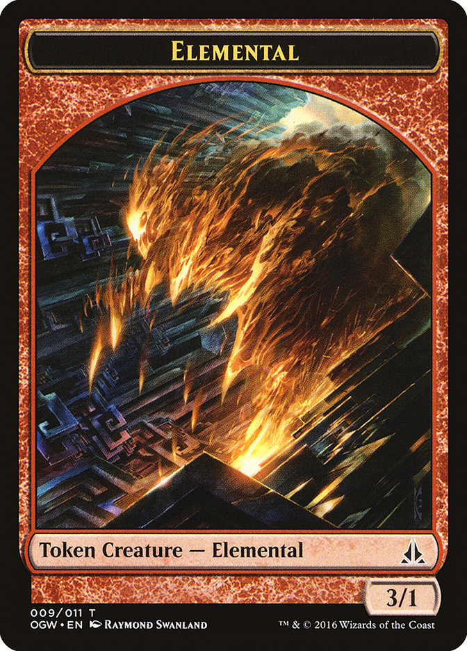 Elemental (009/011) [Oath of the Gatewatch Tokens] | Gam3 Escape