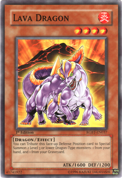 Lava Dragon [RGBT-EN037] Common | Gam3 Escape