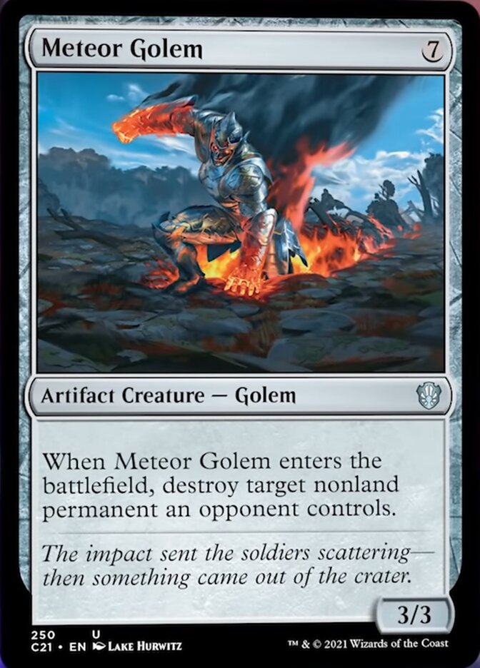 Meteor Golem [Commander 2021] | Gam3 Escape