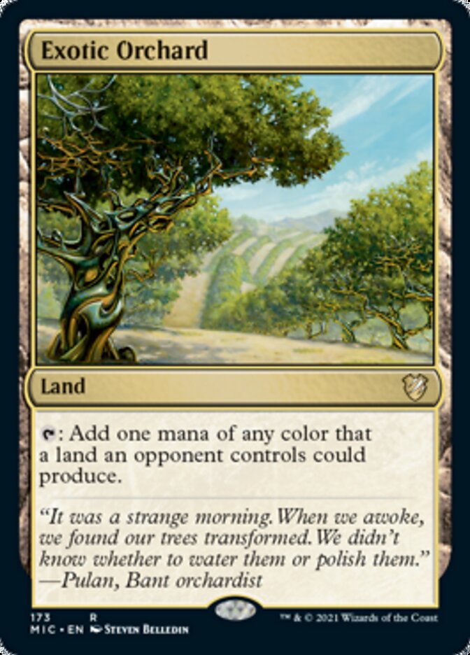 Exotic Orchard [Innistrad: Midnight Hunt Commander] | Gam3 Escape