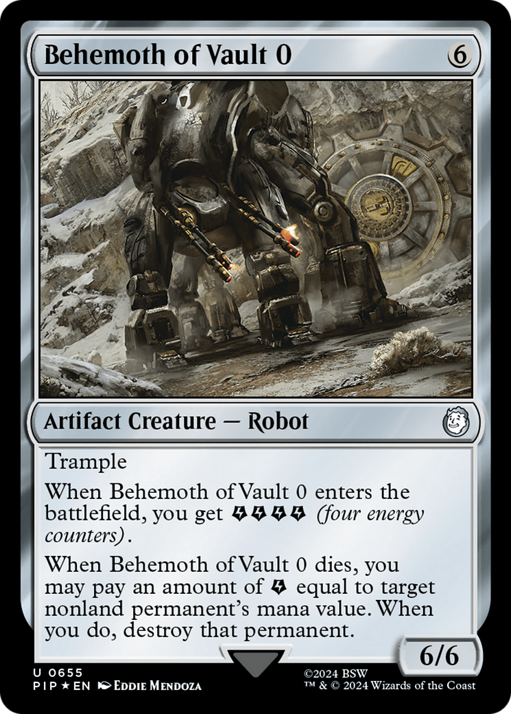 Behemoth of Vault 0 (Surge Foil) [Fallout] | Gam3 Escape