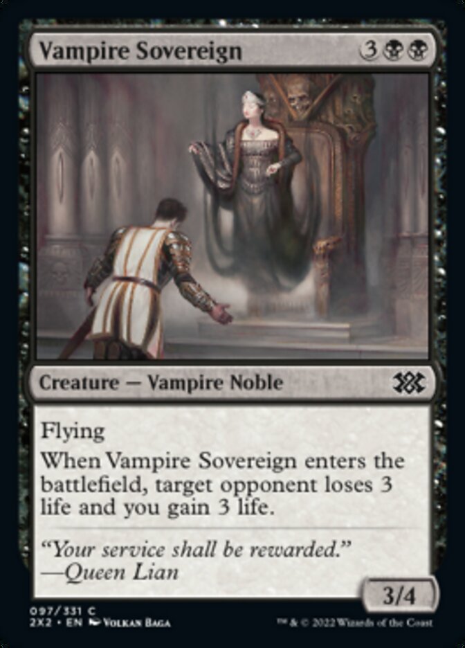 Vampire Sovereign [Double Masters 2022] | Gam3 Escape
