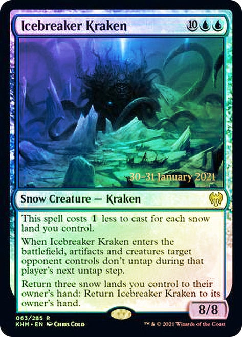 Icebreaker Kraken  [Kaldheim Prerelease Promos] | Gam3 Escape