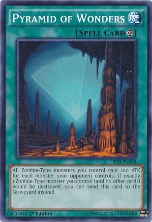 Pyramid of Wonders [BP03-EN168] Common | Gam3 Escape