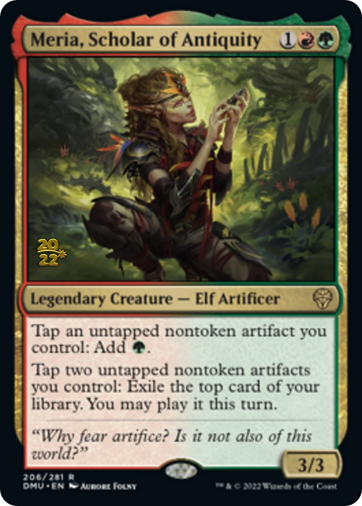 Meria, Scholar of Antiquity [Dominaria United Prerelease Promos] | Gam3 Escape