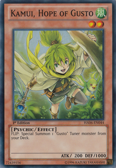 Kamui, Hope of Gusto [HA06-EN044] Super Rare | Gam3 Escape