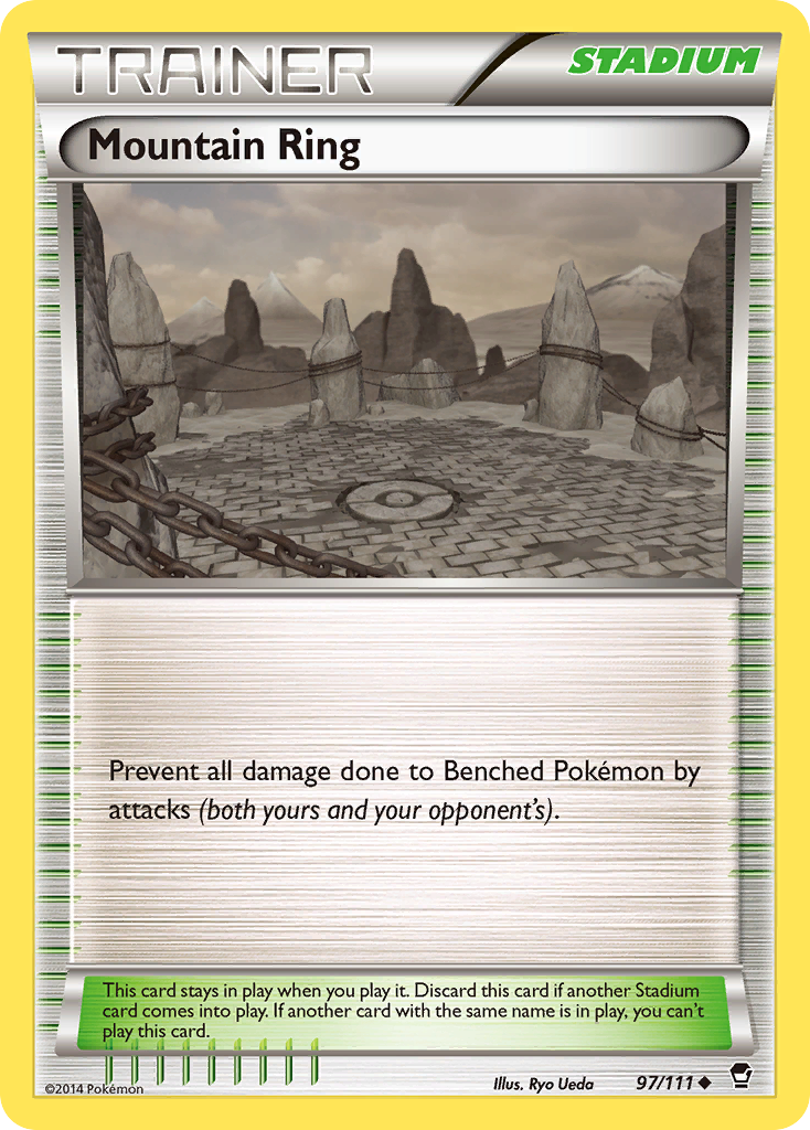 Mountain Ring (97/111) [XY: Furious Fists] | Gam3 Escape