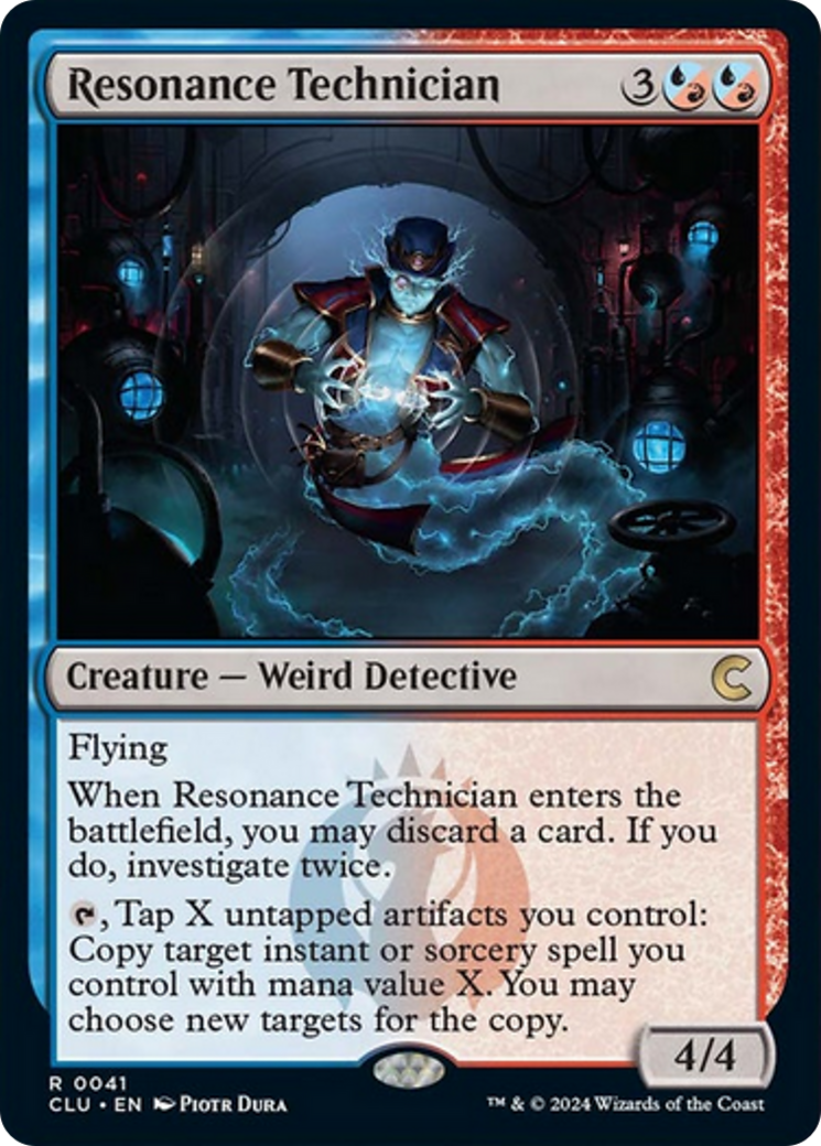 Resonance Technician [Ravnica: Clue Edition] | Gam3 Escape