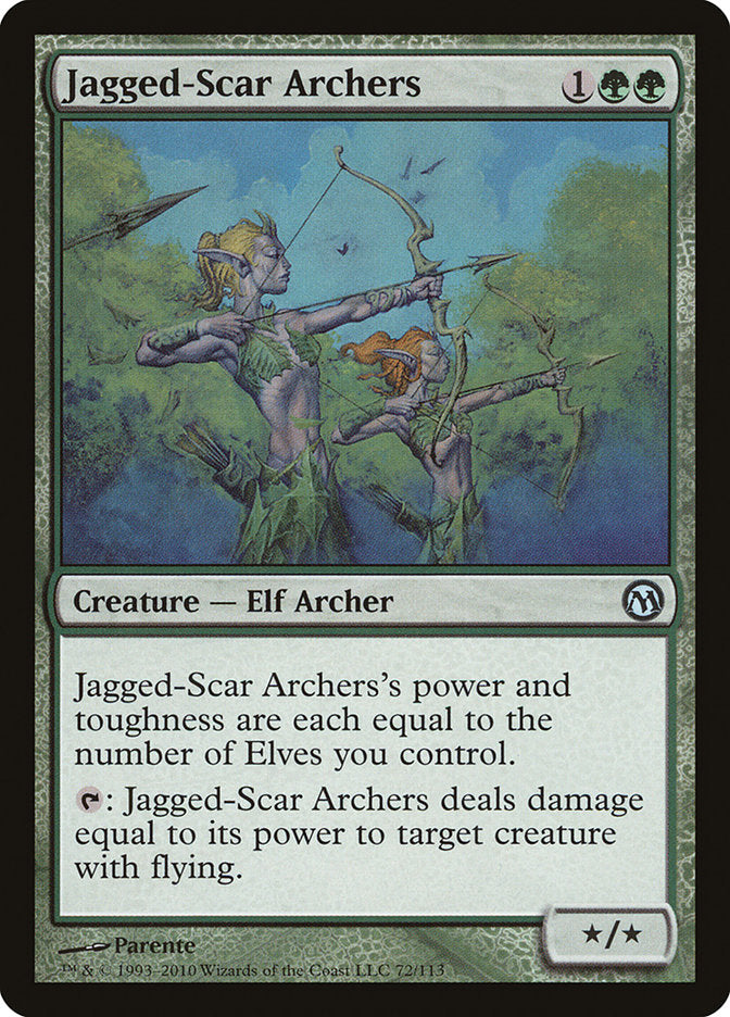 Jagged-Scar Archers [Duels of the Planeswalkers] | Gam3 Escape