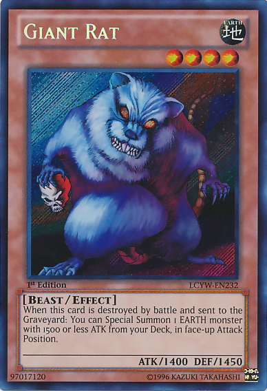 Giant Rat [LCYW-EN232] Secret Rare | Gam3 Escape