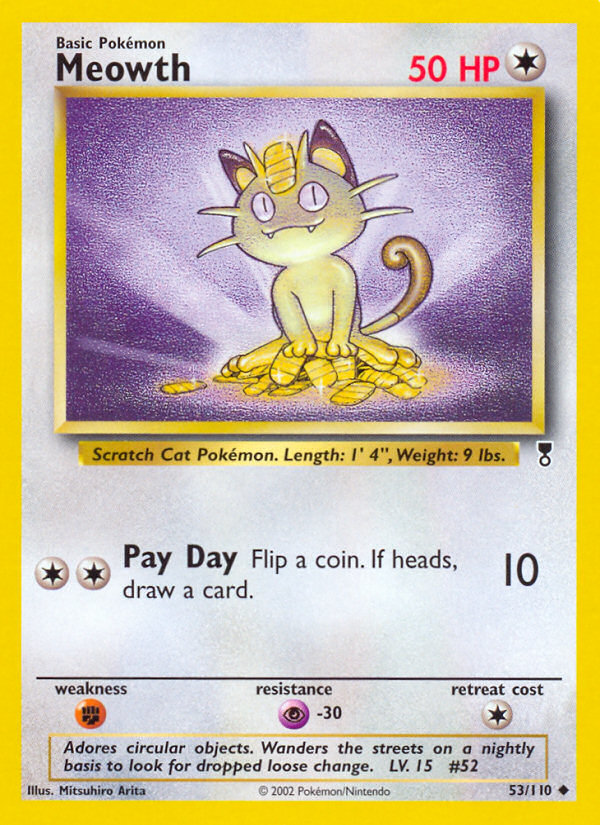 Meowth (53/110) [Legendary Collection] | Gam3 Escape