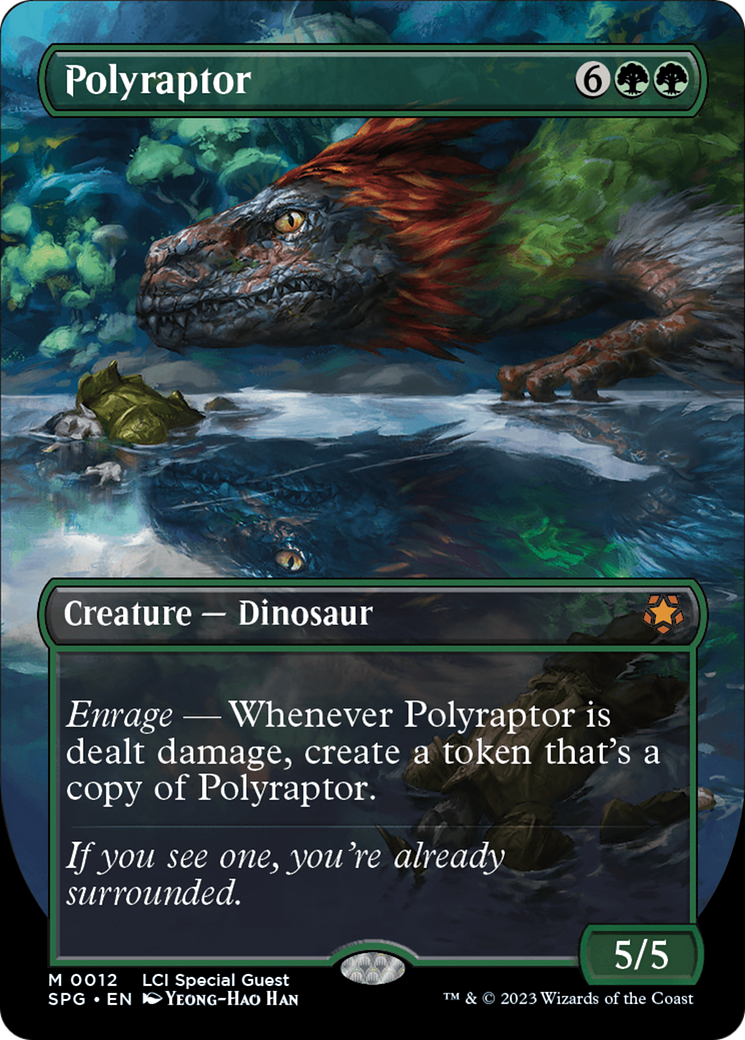 Polyraptor (Borderless) [The Lost Caverns of Ixalan Special Guests] | Gam3 Escape