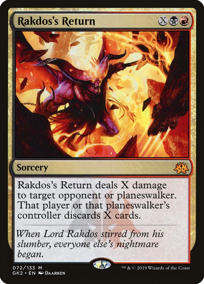 Rakdos's Return [Ravnica Allegiance Guild Kit] | Gam3 Escape