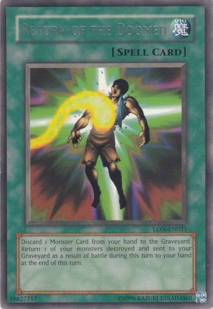 Return of the Doomed [LON-EN021] Rare | Gam3 Escape
