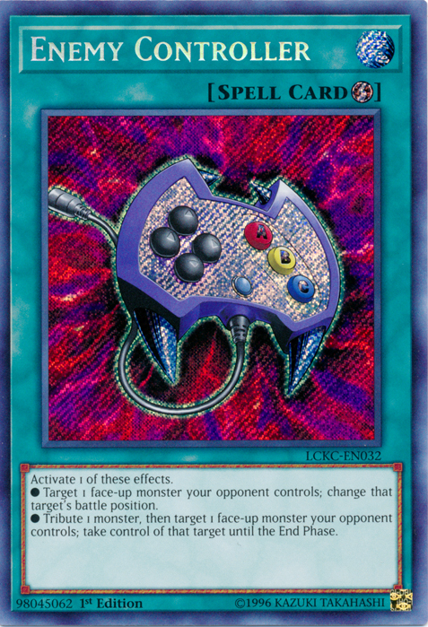 Enemy Controller [LCKC-EN032] Secret Rare | Gam3 Escape