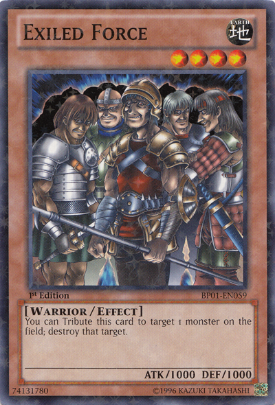 Exiled Force [BP01-EN059] Starfoil Rare | Gam3 Escape