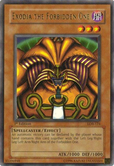 Exodia the Forbidden One [LOB-124] Ultra Rare | Gam3 Escape