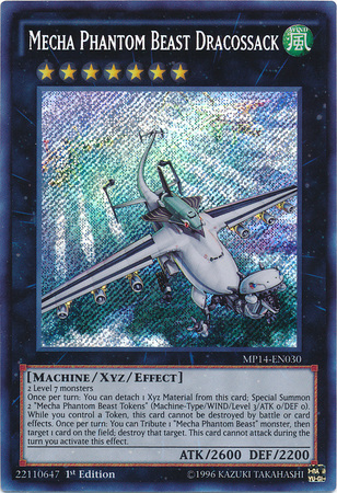 Mecha Phantom Beast Dracossack [MP14-EN030] Secret Rare | Gam3 Escape