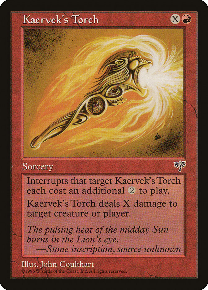 Kaervek's Torch [Mirage] | Gam3 Escape