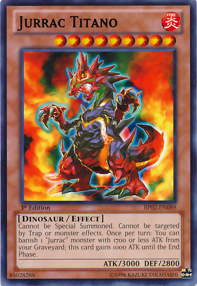 Jurrac Titano [BP02-EN089] Rare | Gam3 Escape