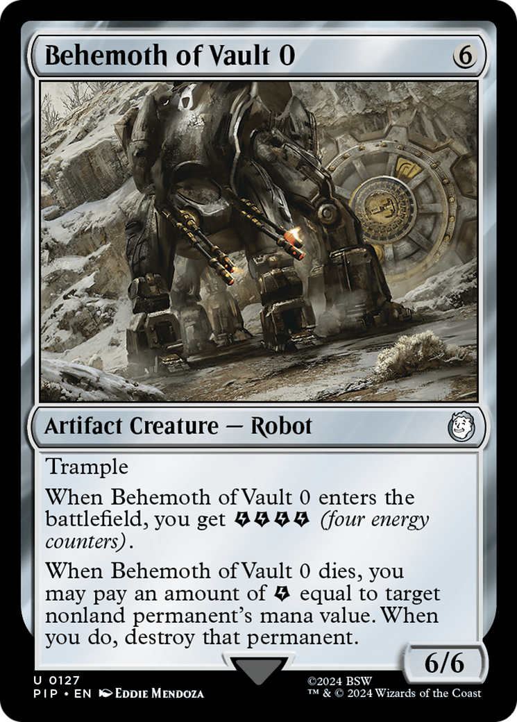 Behemoth of Vault 0 [Fallout] | Gam3 Escape