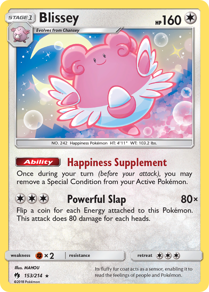 Blissey (153/214) [Sun & Moon: Lost Thunder] | Gam3 Escape