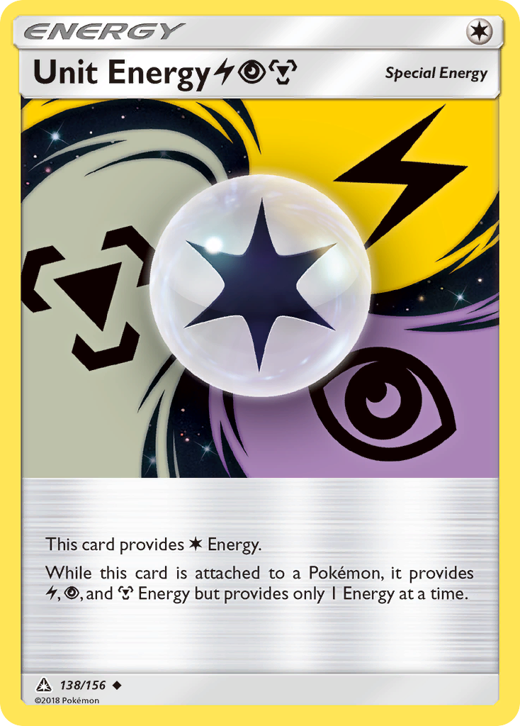 Unit Energy (138/156) (Lightning, Psychic, Metal) [Sun & Moon: Ultra Prism] | Gam3 Escape