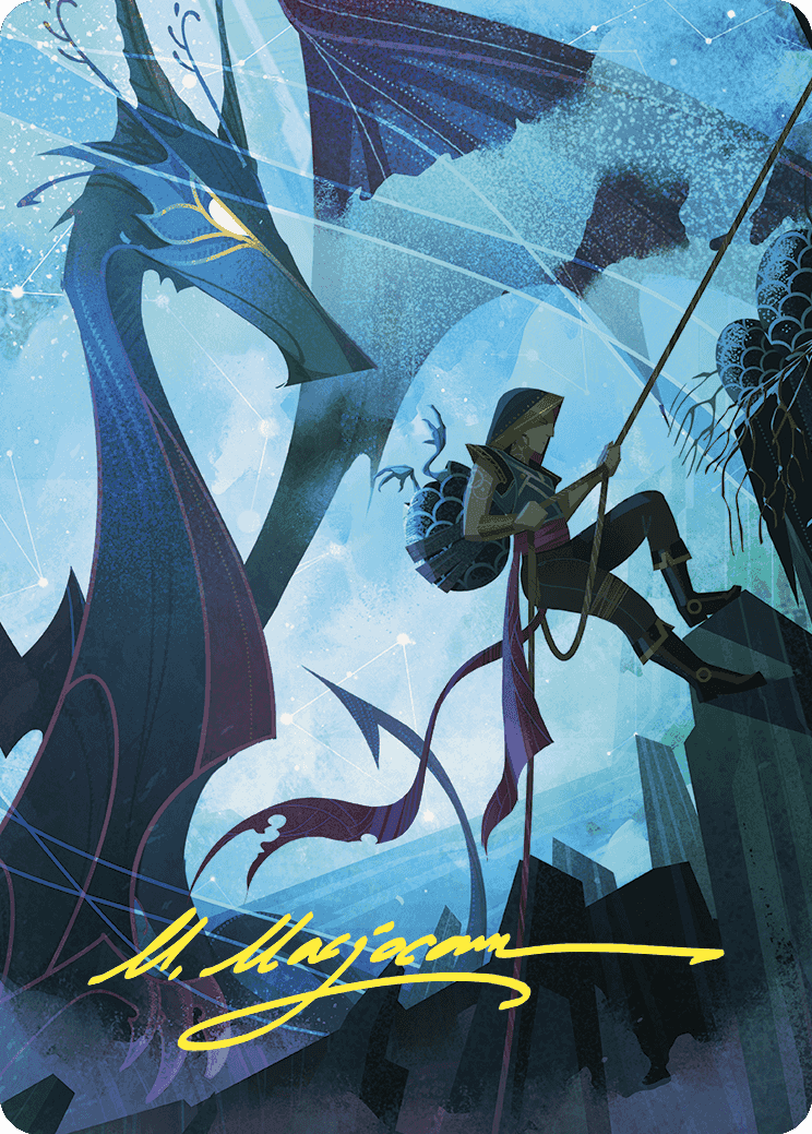 Hatching Plans Art Card (Gold-Stamped Signature) [Wilds of Eldraine Art Series] | Gam3 Escape