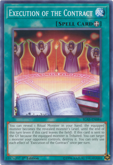 Execution of the Contract [IGAS-EN084] Common | Gam3 Escape