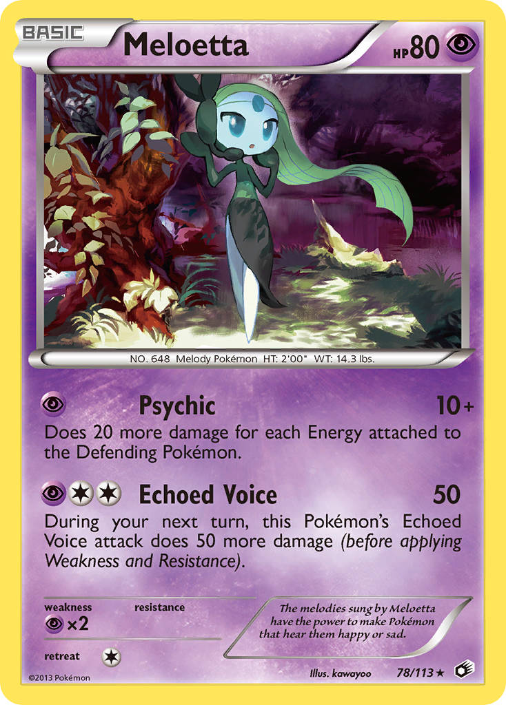 Meloetta (78/113) [Black & White: Legendary Treasures] | Gam3 Escape