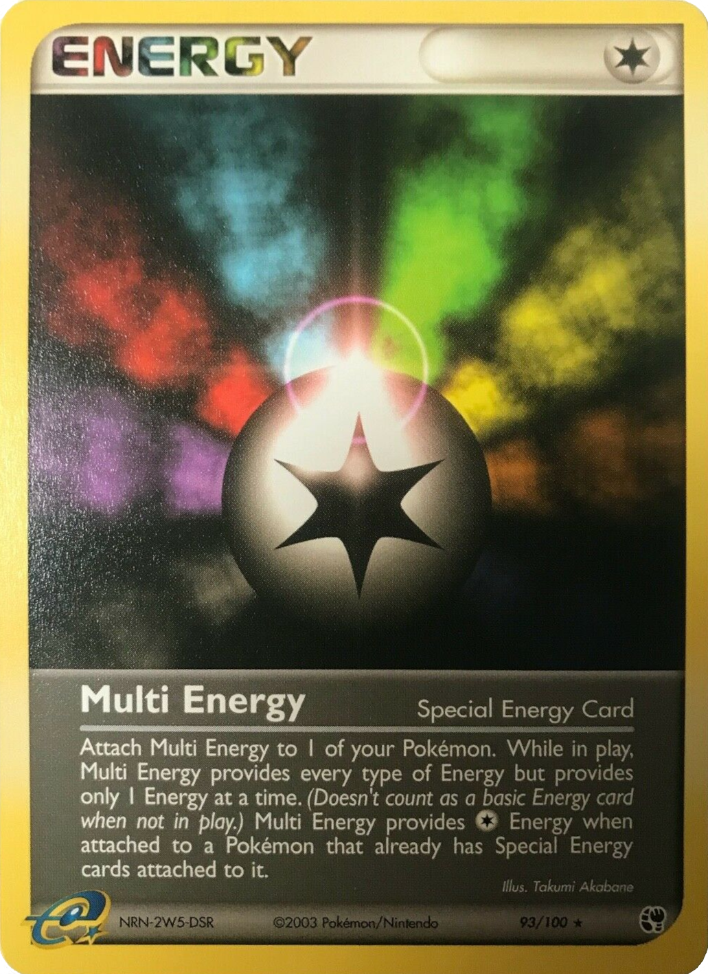 Multi Energy (93/100) (League Promo) [EX: Sandstorm] | Gam3 Escape