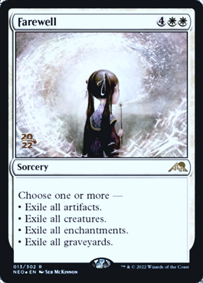 Farewell [Kamigawa: Neon Dynasty Prerelease Promos] | Gam3 Escape