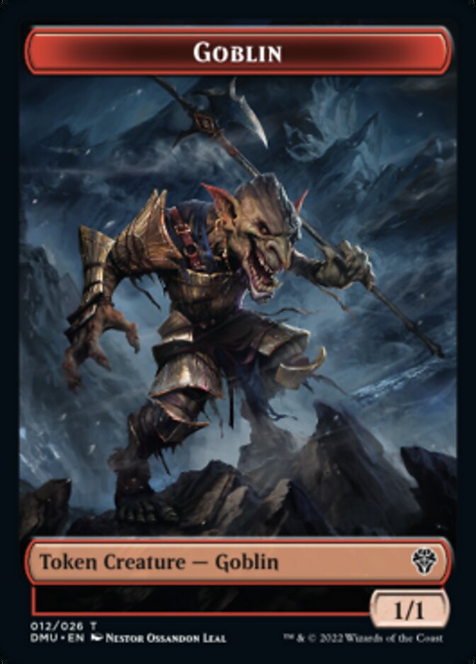 Goblin Token [Dominaria United Tokens] | Gam3 Escape