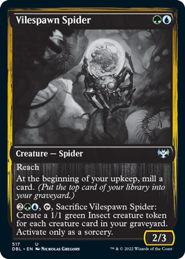 Vilespawn Spider [Innistrad: Double Feature] | Gam3 Escape