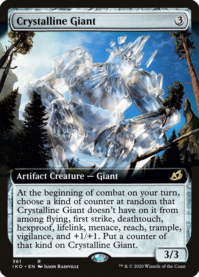 Crystalline Giant (Extended Art) [Ikoria: Lair of Behemoths] | Gam3 Escape