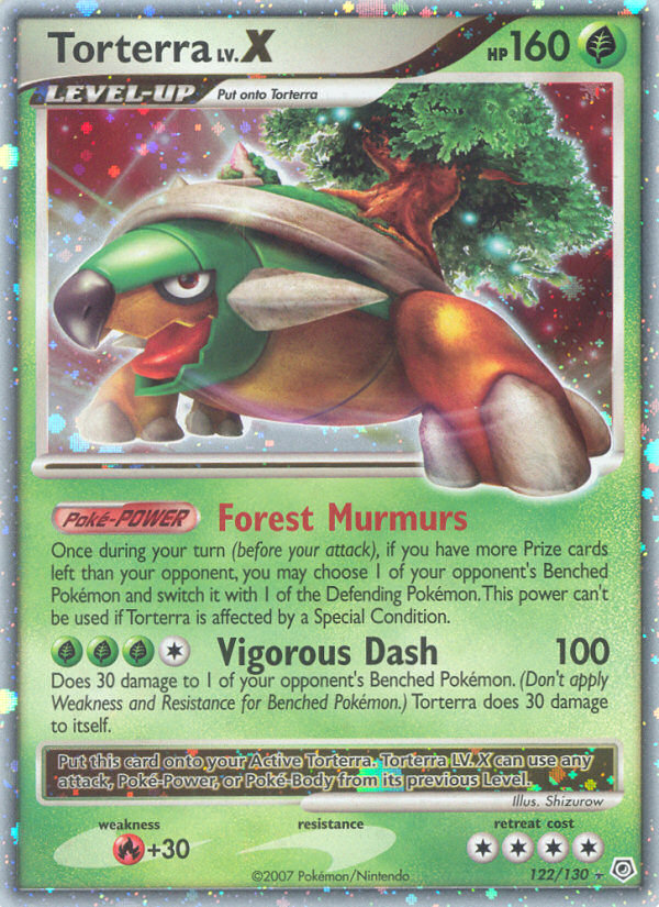 Torterra LV.X (122/130) [Diamond & Pearl: Base Set] | Gam3 Escape